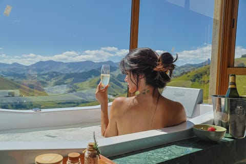 Private spa tub