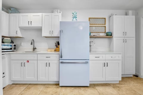 Bright kitchen with ample storage