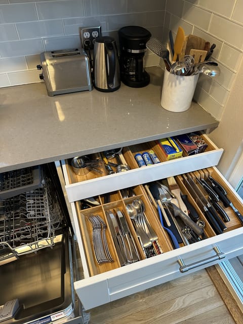 two drawers - one inside the other. All you'll need! 