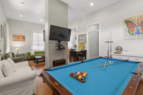Pool Room- Front of house, next to living room, bar area