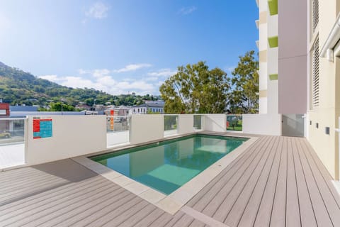 Shared swimming pool within the complex