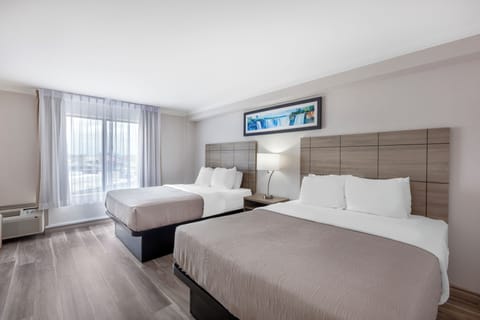 Room, 2 Queen Beds, Non Smoking | Premium bedding, desk, iron/ironing board, cribs (free)