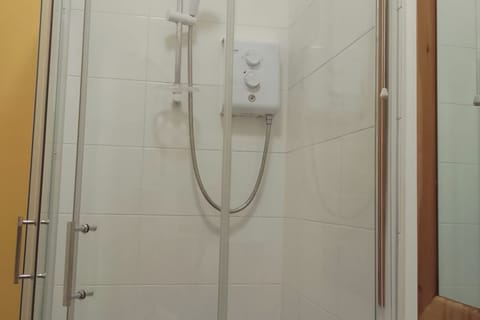 Modern bathroom with walk-in shower and quality fittings