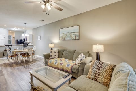 Myrtle Beach Vacation Rental | 2BR | 2BA | 950 Sq Ft | Stairs to Enter