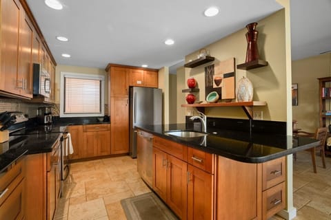Condo, 2 Bedrooms | Private kitchen | Coffee/tea maker, fridge, oven, toaster
