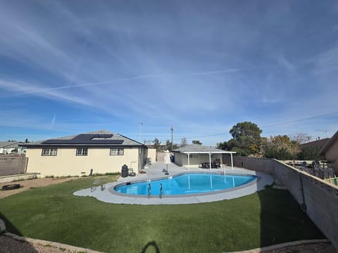 Backyard pool