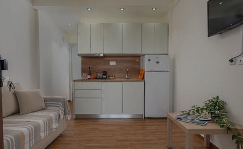 Comfort Suite Ground Floor | Living area | 32-inch Smart TV with satellite channels