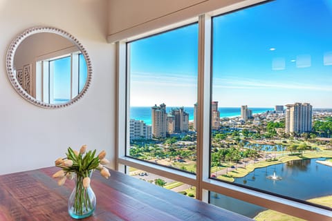 Beach View from Dining Area