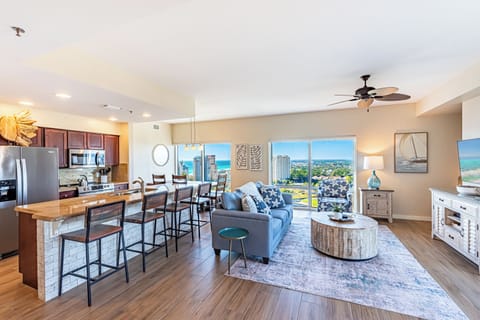 Open Concept Living, Kitchen, and Dining Areas