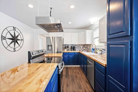 Cook, gather, and enjoy in this modern, spacious kitchen