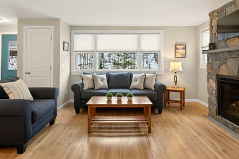 Cozy living room main floor