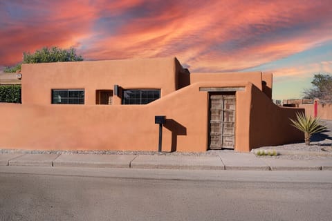 Historic Adobe: 80-year-old Santa Fe charm meets modern restoration.