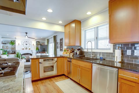 Kitchen | Main Level | Keurig Coffee Maker | Cooking Basics | Refrigerator