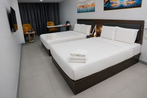 Twin Room | Premium bedding, desk, laptop workspace, free WiFi