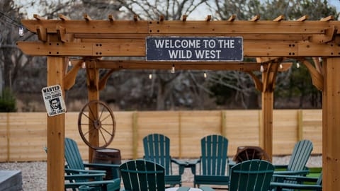 Plenty of space to play, relax, and soak up fresh air together.