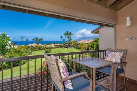 Condo, 1 King Bed with Sofa bed, Balcony, Ocean View (Wailea Ekahi 39E) | Outdoor dining