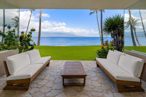 Condo, Multiple Beds, Balcony, Ocean View (Lauloa 106) | Terrace/patio