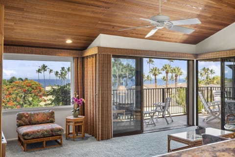 Condo, Multiple Beds, Balcony, Ocean View (Wailea Elua Village 808) | Living area