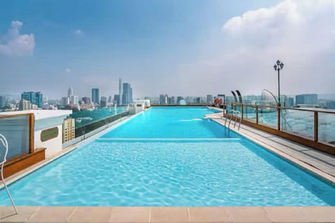 Rooftop pool