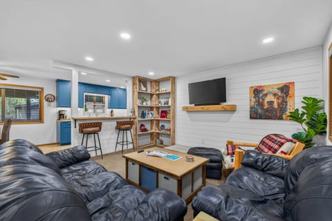 Living room- single-level home