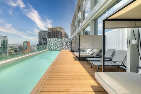 Rooftop pool