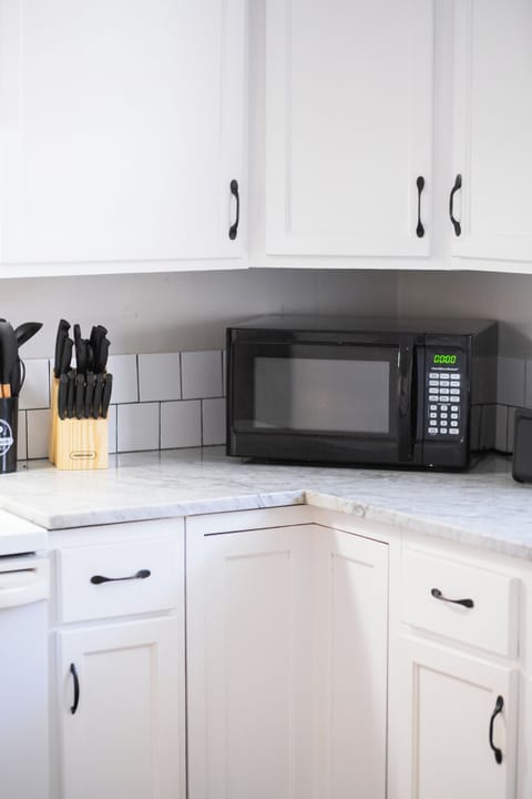 Convenient microwave for quick meals and snacks.