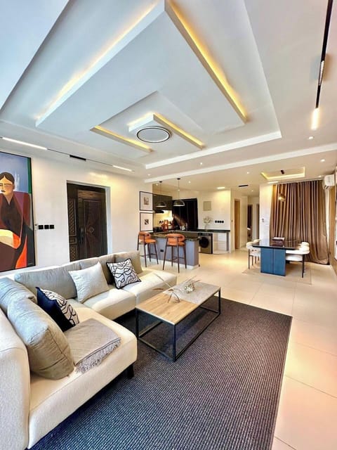 Standard Apartment, Balcony, City View | Living area | Flat-screen TV
