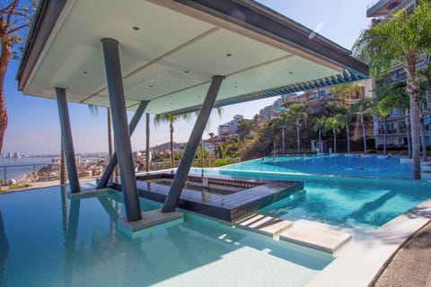 Stunning infinity pool with panoramic ocean views