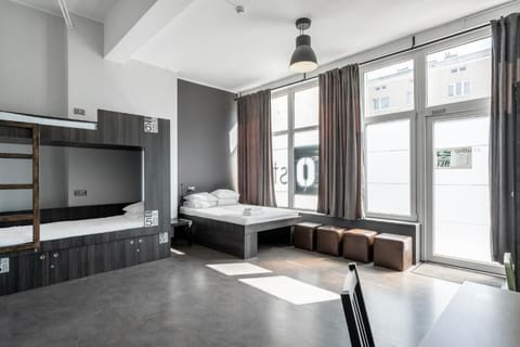 Classic Quadruple Room, Courtyard View | Iron/ironing board, free WiFi, bed sheets