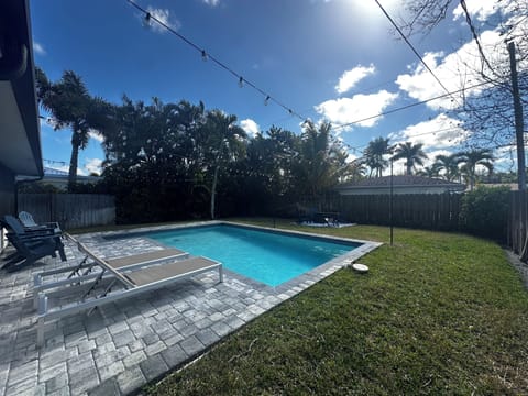 South facing backyard gives you maximum sunlight all day long!