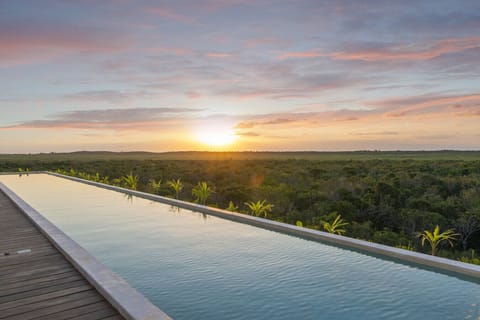Rooftop Swimming Pool with Spectacular Sunset Views