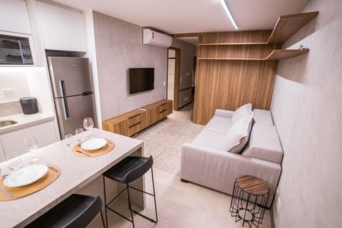 Basic Apartment | Living area | Flat-screen TV
