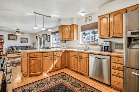 Kitchen and Living Room on Main Level