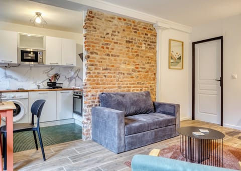 Salon confortable et cosy 