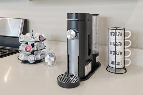 Ninja coffee station that can take pods and loose coffee.
