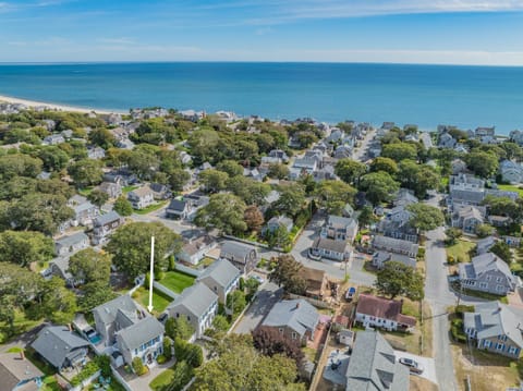 Aerial view of property