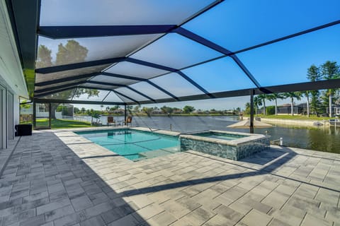 Cape Coral Vacation Rental | 3BR | 2BA | 2,048 Sq Ft | 1 Step to Access