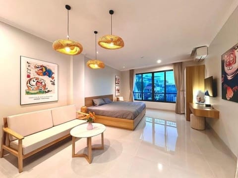 Deluxe Double or Twin Room, 1 Bedroom, Balcony, City View | Premium bedding, desk, laptop workspace, free WiFi