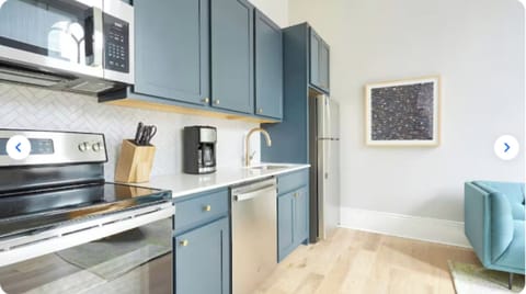 Kitchen stocked with essentials. (Unit 1)