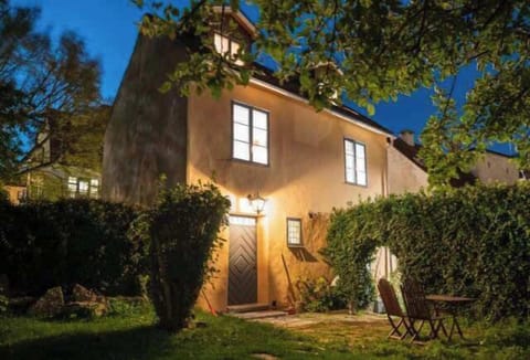 View of the beautiful villa.