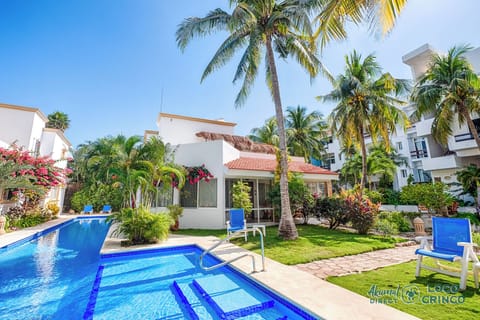 Poolside Garden Villa with Terrace & Beach Access