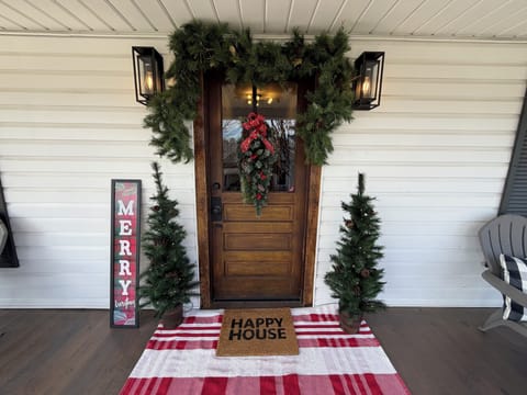 Front of this Inviting Home