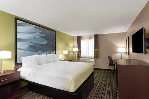 Standard Room, 1 King Bed | Desk, laptop workspace, blackout drapes, iron/ironing board