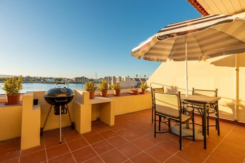 Balcony and BBQ