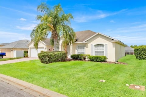 FRONT EXTERIOR:  5 Bedroom, 4 Bath Pool Home - Sleeps Up to 10 Guests with Bedding Types 1K, 1K, 3T, 3T