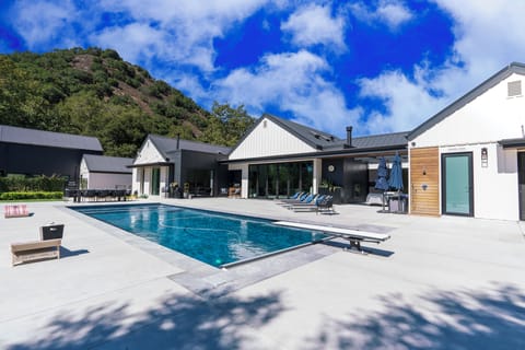 Private courtyard w/ heated pool and multiple outdoor gathering areas/activites