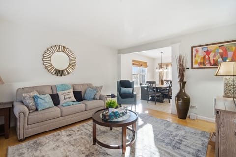 Cozy living room, perfect for relaxing after a long day.
