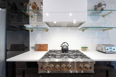 Gas range stove. | Main Level