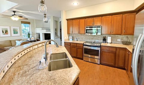 Dining and living room