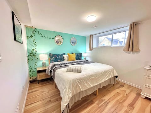 King bed in Master Bedroom